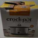 Crock-Pot 7 Quart Oval Manual Slow Cooker, Stainless Steel (SCV700-S-BR), Versatile Cookware for Large Families or Entertaining