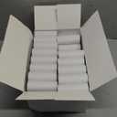 50 Pack Thick Cardboard Tubes for Crafts - Bulk Craft Rolls - Round Cardboard Tubes - Toilet Paper Rolls Crafts - Craft Tubes - Paper Tube for Arts & Crafts - 1.57 x 3.9 Inches - White