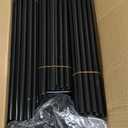 VTRIN Vertical Narrow Shoe Rack Organizer Tall Shoe Rack for Closet Entryway 10 Tier Non-Woven Cover Shoe Shelf Holds 36-41 Pairs Free Standing Shoe Storage Cabinet with Dustproof Cover, Black