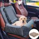 Car Seat for Medium and Small Dogs - Pet Booster Travel Bed, Multi-Function Sofa Cushion With Blanket, Comfortable Safe Removable and Washable, Fits Cars/Trucks/SUV