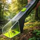 Humane Bug Catcher, Live Insect Catching Tool for Kids and Adults, Contactless Spider Catcher with Slide Closure, Safe Insect Observation Toy for Home, Garden and Outdoor Use