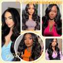 14A Raw Human Hair Bundles 18 20 22 24 Inch Body Wave 100% Unprocessed Brazilian Virgin Hair 4 Bundles Human Hair Extensions Quick Weave No Tangle Shedding Silky Soft Natural Black