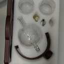 Gifts for Men Dad Husband from Wife Daughter Son, Unique Christmas Anniversary Birthday Gifts for Him, Whiskey Decanter Globe Set with 2 Glasses, Bourbon Scotch Liquor Cool Stocking Stuffers Presents