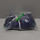 Wrap Around Dust Ruffle Bed Skirt - Navy Blue - for King Size Beds with 15 Inch Drop - Elastic Strap - Adjustable Pleated Bedskirt with Brushed Fabric and Wrinkle Free - for Women, Men, Kids & Teens