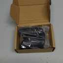 SWESGI A Pair of Rubber Plastic Footrest Footpegs for Diameter 1-1/4" Motorcycle Engine Guard Crash Bar Rubber Cover (Footrest for Engine Guard)