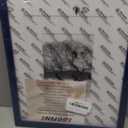Egofine 11x14 Picture Frame Made of Solid Wood Covered by Plexiglass, Display Pictures 5x7/8x10 with Mat or 11x14 Without Mat for Table Top Display and Wall Mounting Photo Frame, Navy Blue