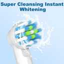 8 Pcs Replacement Toothbrush Heads Compatible with Braun Oral BBrush Heads Compatible with Oral B Pro 1000Genius X and Smart 1500 Series Electric ToothbrushWhite