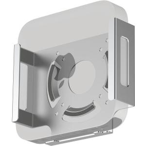 Mac Mini M2 Mount, IFCASE Heat Dissipation Design Anti-Scratch Behind Monitor, Under Desk, Wall Mount Stand for Mac Mini 2011 to 2023 M2 Pro, Compatible with VESA Hole (Silver)