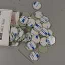 UNIQOOO Wax Seal Stickers - Eucalyptus Wedding Invitation Envelope Seal Stickers, 100 Pcs Self- Adhesive Sage Green Stickers, Perfect for Invitation, Christmas, Gift Wrapping, Party