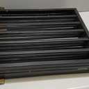 Pet Gate - 3-Panel Indoor Foldable Dog Fence for Stairs, Hallways, or Doorways - 54x24-Inch Wood Freestanding Dog Gates by PETMAKER (Black)