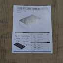 Hard Folding Truck Bed Tonneau Cover Compatiable with Chevy Silverado & GMC Sierra 1500(2007-2026) 5.8 FT Short Box(NO CarbonPro Bed), Tri Fold Style