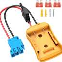 for Power Wheel Adapter Compatible with Dewalt 20V Battery with Wire Harness Connector Compatible with Peg-Perego 12V Children Ride-on Car, 12AWG Wire with 40A Fuse