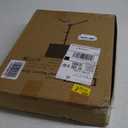 GLEAM Sheet Music Stand - Full Metal with Carrying Bag, Phone Holder, Sheet Music Folder and Clip, 5 in 1 Desktop Book Stand - Black