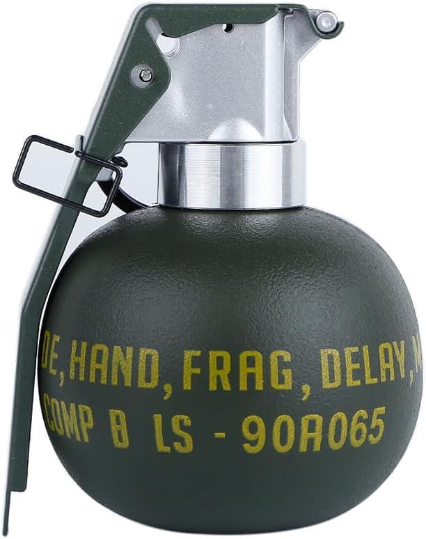 Airsoft Grenade Toy Plastic CS Hand Grenade Model Tactical Gear Accessories for Army Fans Cosplay Props CS Game(No Function)