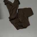 Indestructible Tights for Women, Rip Resistant Pantyhose, 40D Semi Sheer T-Crotch Control Top Stockings (Large, Mocha)