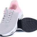 Women's Walking Shoes Slip On Tennis Sneakers Easy Put On Athletic Shoes for Ladies US 6-10.5
