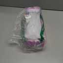 Women Mary Jane Shoes Pumps Chunky Comfortable Low Heels Closed Round Toe Dress Work Wedding Shoes (8, Silver)