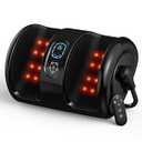 HTM Foot Massager Machine with Heat – Shiatsu Style Foot Relaxer with 3 Speeds and 3 Modes, Versatile Control, Ideal Gift for Men and Women, Perfect for Home and Office Relaxation