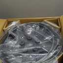 Custom Accessories 4-Pack 15" SGT-5 Wheel Covers, Replacement Hubcaps for Cars, Trucks, SUVs  Silver/Chrome