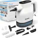 Saker EverSteam Instant-Heat Steam Cleaner for Home,15s Heat-up Handheld Steam Cleaner, Lightweight Portable Continuous Refill Steamer for Deep Cleaning of Floor, Car and Kitchen (With 5 Fiber Cloths)