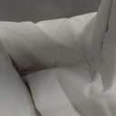 Three Geese White Goose Feather Down Pillows Queen Size Set of 2-100% Cotton, Medium Firm,Soft Support