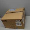 Emak Modern 7 Inch Globe Pendant Lights, Industrial Gold Pendant Light Fixtures, 1-Light Hanging Lights with Clear Glass Shade for Kitchen Island, Bedroom, Bathroom, Dining Room, Hallway, PL119-GD