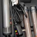 Hot Air Brush Hair Styler, 6 in 1 Hair Dryer Brush Auto Wrap Curlers Frizz-Free Styling Tool for All Hair Types Fast Drying, Curling, Smoothing, Volumizing & Straightening with Negative Ion (Gray)