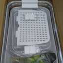 Premium Fruit Storage Containers for Fridge with Veggie Peeler  3-in-1 Produce Containers for Fridge with Strainer & Removable Colander  Large, Clear Fruit and Vegetable Storage Organizer (Set of 3)