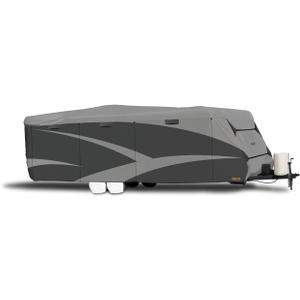 ADCO 52246 Designer Series SFS Aqua Shed Travel Trailer RV Cover - 31'7 Inch - 34', Gray