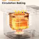2LB Bread Maker Machine, OSIPOTO 17 in 1 Automatic Stainless Steel Bread Machine, Non-stick, Beginner-Friendly Controls, 15 Hour Timer, Easy to Clean Low Noise, High Success Rate for Homemade Bread