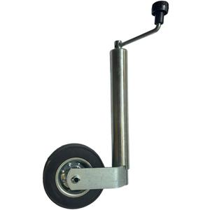JRS 900lbs Trailer Jack with Single Wheel, Adjustable 17.5" Lift Travel, Boat On for Boat RV Utility, Towing Single Wheel