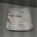 Christmas Throw Blanket Christmas Snowflake Blanket Ultra Soft Flannel Fleece Blankets Winter Plush Fuzzy Warm Bed Blankets Xmas Holiday Decor for Couch Bed 60" X 80" (Golden Grey Snowflakes)