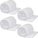 Palonu Snow Blanket, 1 Roll 3 x 8 Ft Artificial Snow Blankets for Christmas Decorations - Thick White Soft and Fluffy Fake Snow Cover for Under Tree Xmas Decor, Holiday and Winter Village Displays