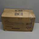 KOMUEE Glass Meal Prep Containers 3 Compartments, 5 Pack 36 oz, Glass Food Storage Containers with Lids, Airtight Lunch Bento Box, Portion Control, Freezer and Microwave Safe (Gray)