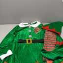 VBGIETY Elf Costume Christmas Jacket Belt Pants Holiday Green Party Outfits for Adults Couples Elf Costume for Women, Size M