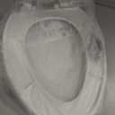 Bemis 7300SLEC Slow Close Toilet Seat, Easy Clean Hinges and Durable Plastic Seat, Made in USA, Elongated, White