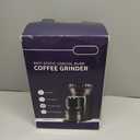 Conical Burr Coffee Grinder, Electric Coffee Bean Grinder for Precise Grinding, 35 Settings, 212 Cup Selector, Anti-Static Design for Home Use, Black