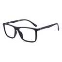 GUDVUE Mens Blue Light Glasses Rectangle Computer Glasses Gaming Glasses, Black PRO +0.00
