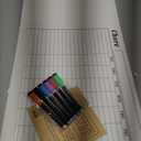 JJPRO Chore Chart Whiteboard Clings to All Smooth Surfaces.Non-Magnetic Dry Erase Chore Chart Sticks to Stainless Steel Fridge, Cabinet, Door and Glass