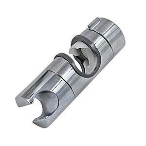 Universal Adjustable Shower Head Holder Slide Bar Bracket Replacement for Slide Bar (18-25MM O.D. , Bathroom Slider Clamp ,360 Degree Rotation ,Sprayer Holder )