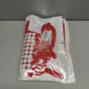 2 x Let's Party Sign for Balloon Arch - Large Felt Letters Reusable for Party Sign, Birthday Party, Graduation, Wedding, Bachelorette, Christmas, Home Bar, Man Cave Wall Decor - Red, 4mm Thick