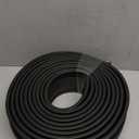 Holikme Garage Door Seals Bottom Rubber,Door Threshold Ramps,Flexible Garage Door Seal, Weather Stripping Kit Seal Strip Replacement,5/16 Inch T-End,3.74 Inch Width (22Ft, Black)