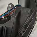 Headlight Assembly, Headlights Kit Compatible with 2006-2013 Chevy Impala/2014-2016 Impala Limited/2006-2007 Monte Carlo Replacement Headlamp Black Housing Clear Reflector