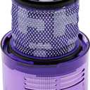 1 Pack Vacuum Filters Parts Compatible with Dyson Cordless Vacuum, V11 Torque Drive Vacuum,V11 Animal V15 V15s Detect SV14 SV15 SV17 SV22 SV28 Vacuums