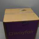 Wooden Pencil Holder: Stationery Organizer - Square Pen Cup Holder - Desk Decoration For Stationery Make Up Brushes Desks Offices Dark Brown