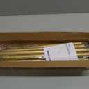 2Pack Gold Tension Curtain Rods 31-63 Inches,Spring Loaded Curtain Rods No Drilling for Window,Adjustable Shower Rod for Bathroom,Closet