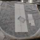 Signature Design by Ashley Wistenpine Urban Upholstered Panel Headboard, Twin, White & Pink (Blush)