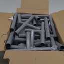 74" 50" Large Baby Playpen, Baby Playard for Babies and Toddlers, Baby Fence Play Pens for Indoor & Outdoor, Sturdy Safety Play Yard with Soft Breathable Mesh, Anti-Fall, Grey