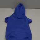 Dog Sweaters for Medium Dogs Dog Hoodie Solid Soft Brushed Fleece Clothes Sweatshirt with Pocket(Coffee-M)