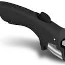 Removable Handle White - Detachable Removable pan Handle, Replacement Pan Gripper, Suitable for All Cookware, Standard, Black, CH-US-CJWNWB-Black-1PK